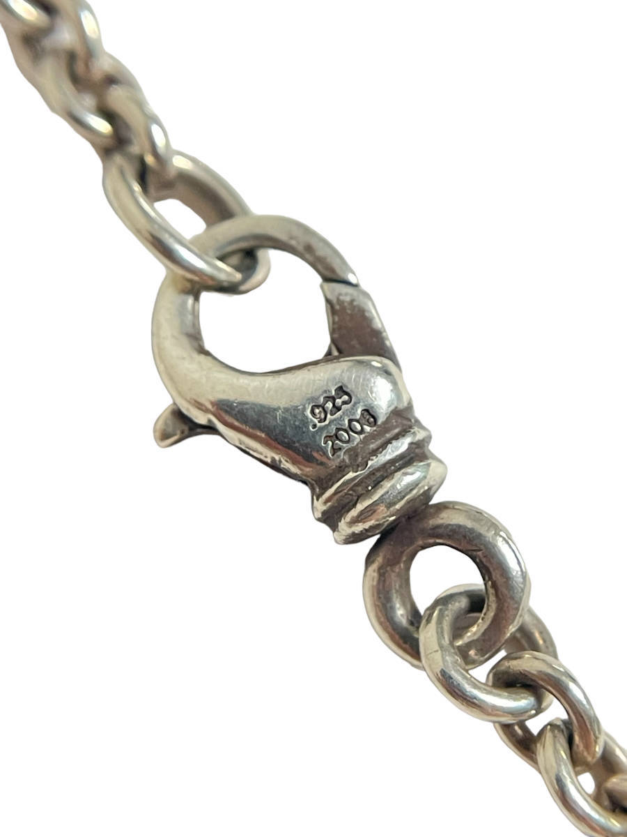 CHROME HEARTS クロムハーツ NE CHAIN 18 NEチェーン 18インチ ネックレス インボイス原本付属_画像3