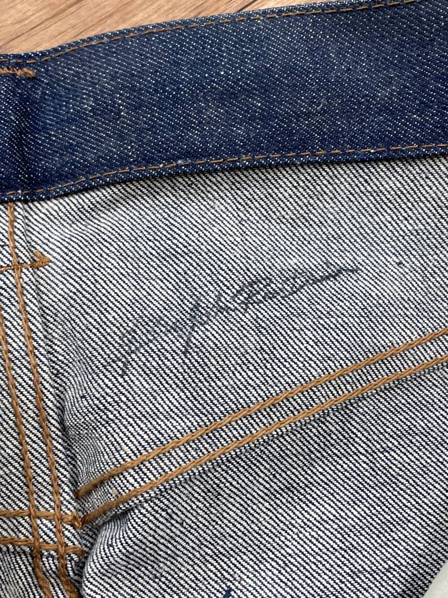  не использовался товар BIG JOHN Big John R-001 RARE DENIM редкость Denim джинсы размер 29