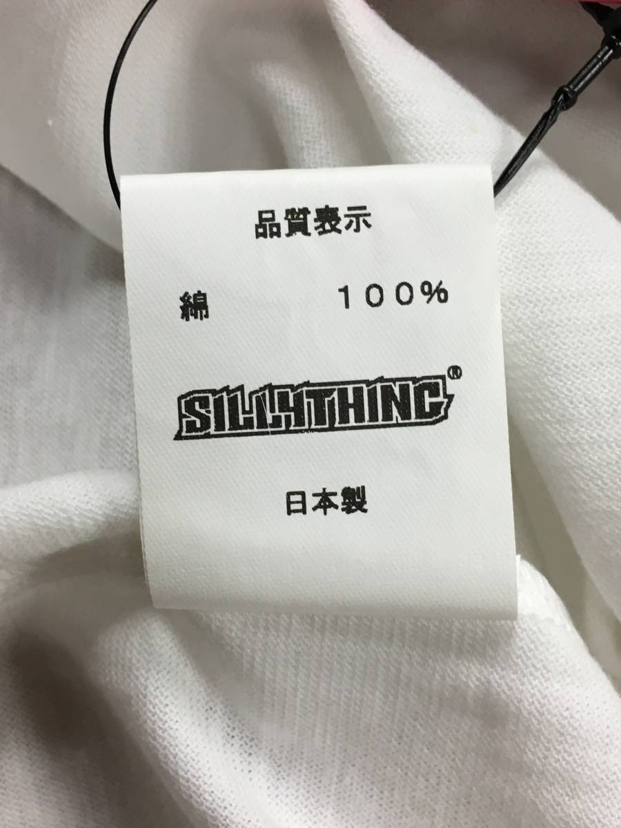 未使用品 SILLY THING ST06AW-T02 T-SHIRT PHARRELL C WHITE シリーシング ファレルウィリアムス tシャツ サイズS_画像6