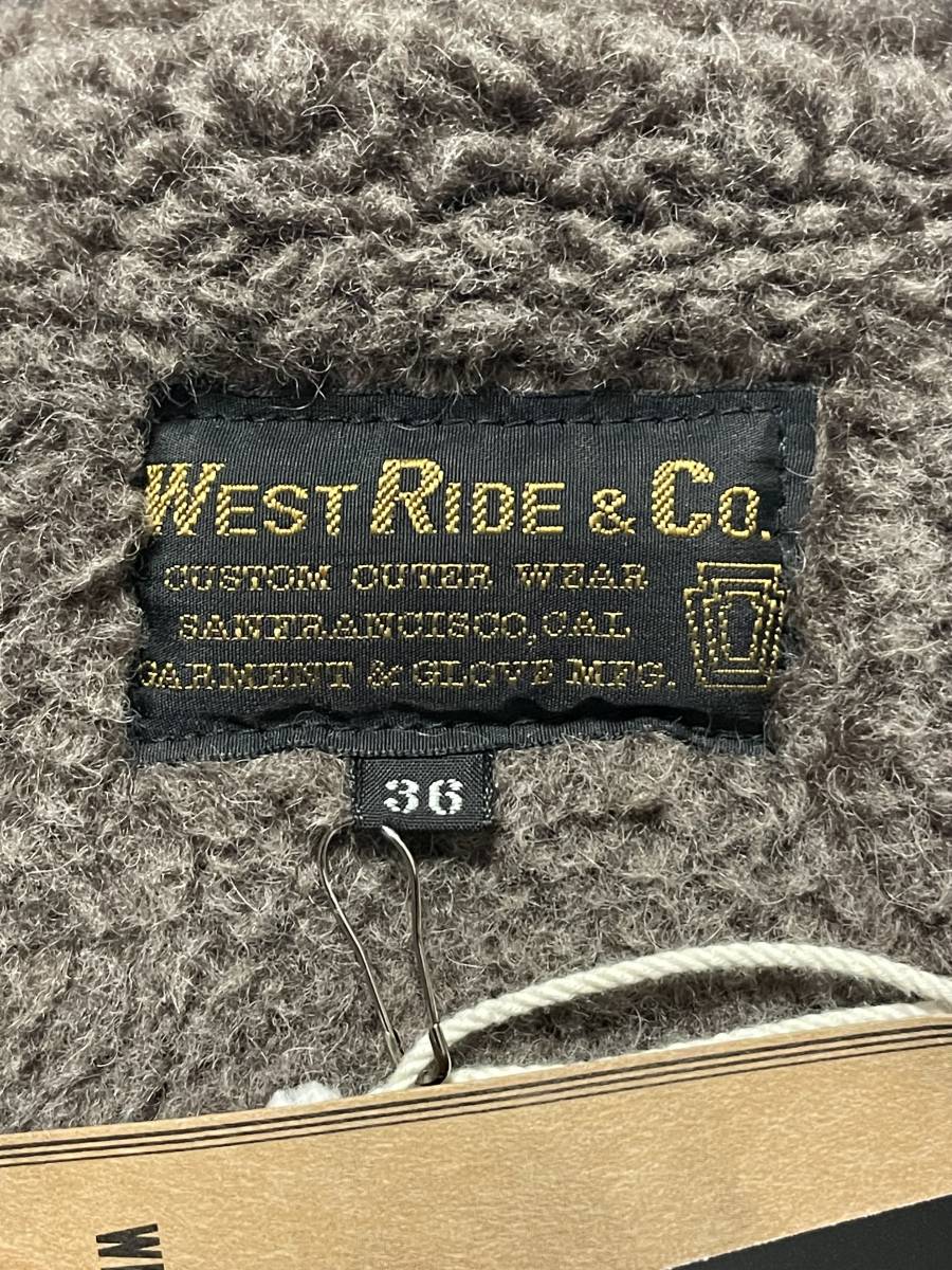 未使用品 36 WESTRIDE WEST RIDE ウエストライド NAPA COLD 未使用品 36 WESTRIDE WEST RIDE ウエストライド NAPA COLD