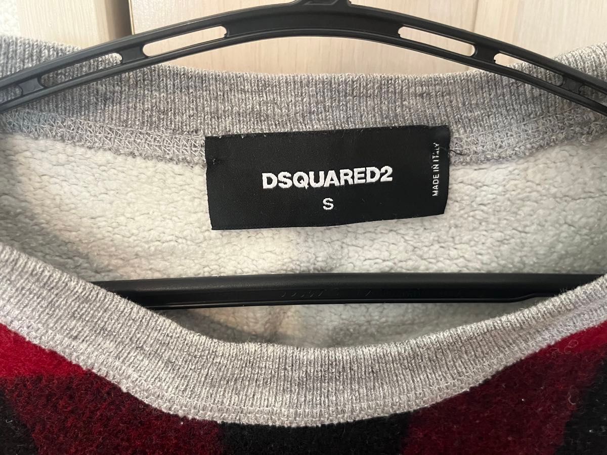 定価10万円ディースクエアード　DSQUARED2 トレーナー　スウェット　ディースク　made in ITALY