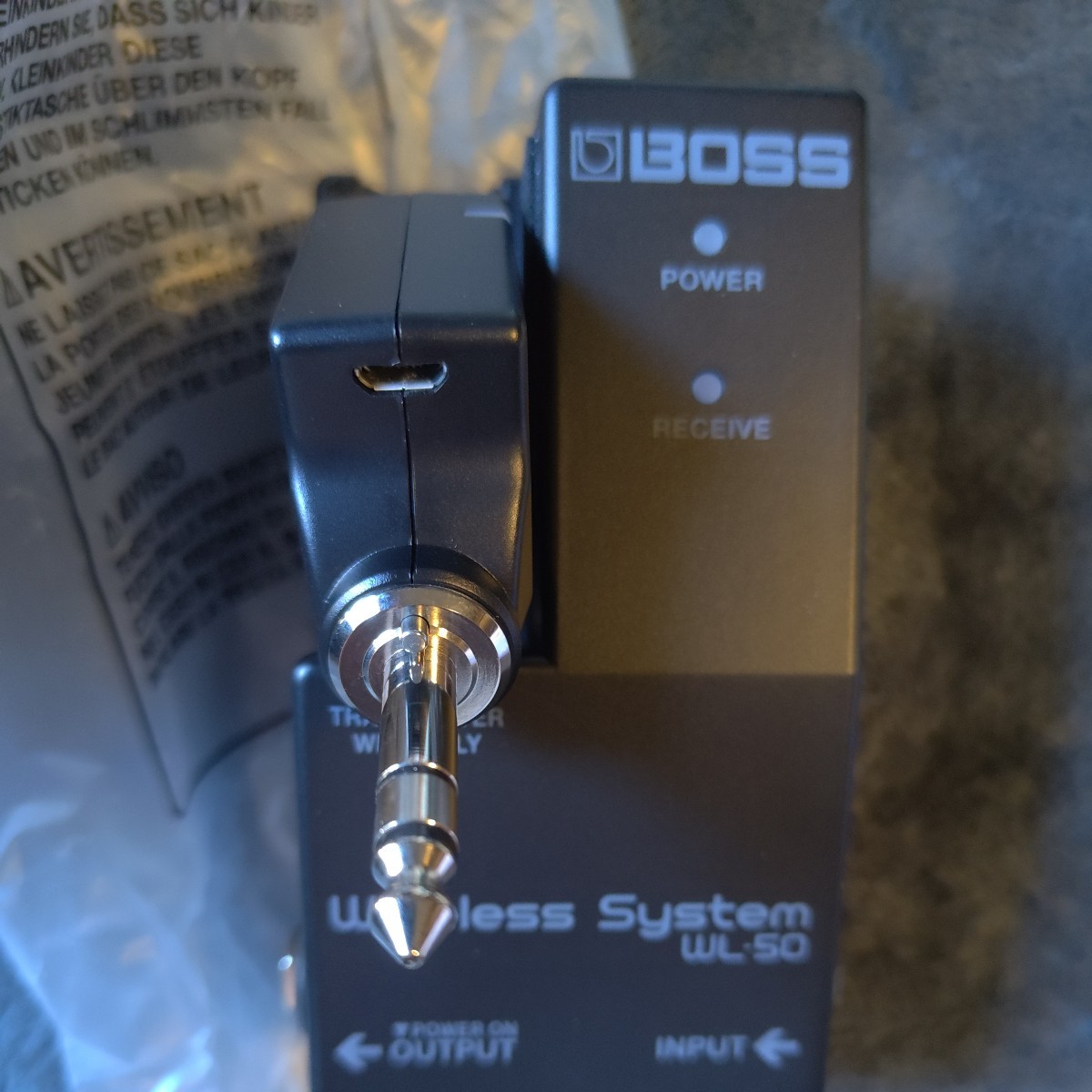 BOSS WL-50 ボス ワイヤレスシステム 完全動作品 使用僅か_画像6