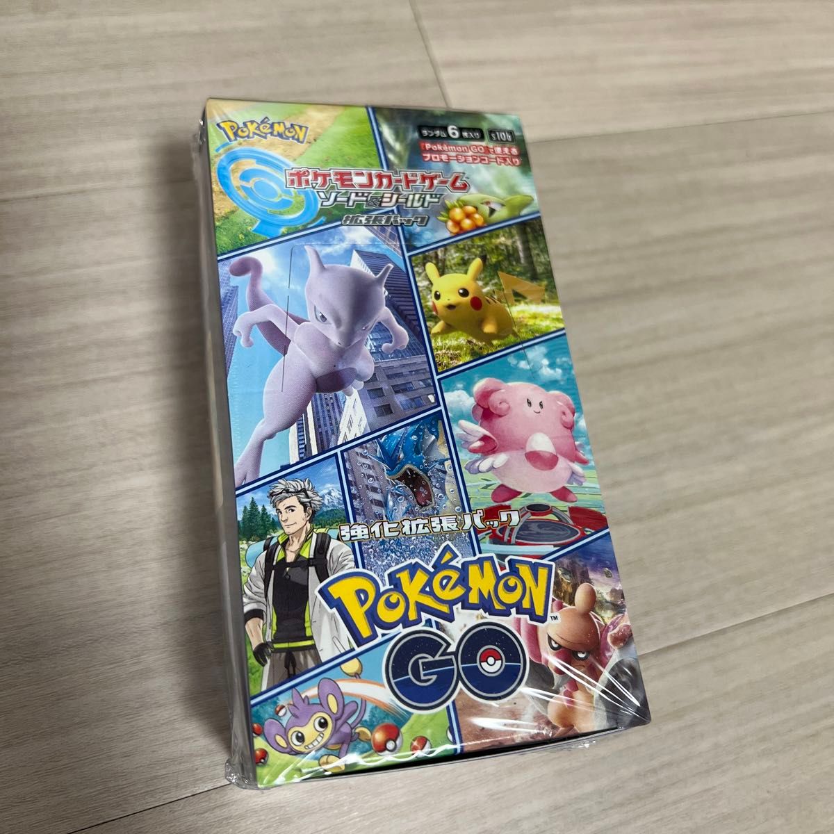 新品　未開封　ポケモンGO シュリンク付き　ポケモンカード　ポケカ　BOX  ソード&シールド　拡張パック　 BOX