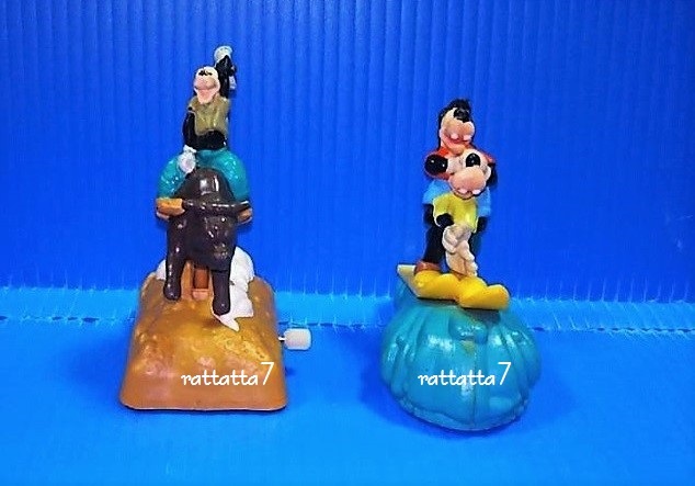 *BURGER KING*Disney*Goofy*Max*Rodeo* Burger King *1994 year * Goofy & Max * Rodeo * water ski * set * Disney 