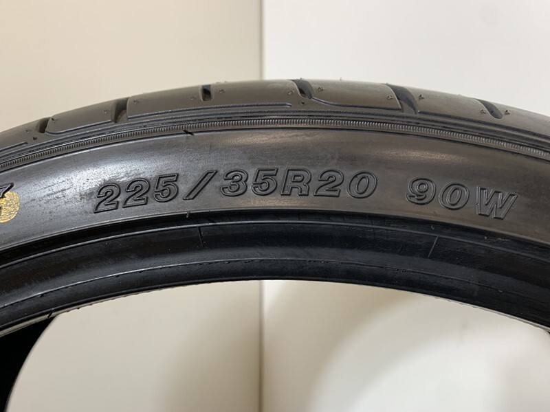 保管袋付【送料無料】未使用夏タイヤ ４本セット 225/35R20 90W XL(SGY164-2)GOODYEAR EAGLE LS EXE 225/35/20 20年～21年_画像4