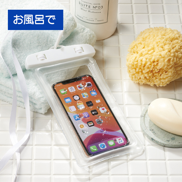 [ great special price ] waterproof case iPhone smartphone IPX8 waterproof 6.5 -inch and downward for all models fingerprint authentication neck strap attaching underwater photographing swim summer coming off . waterproof case 