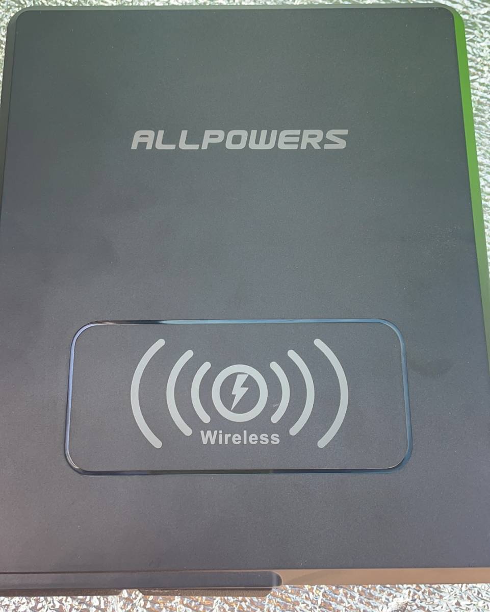 【訳あり品】ALLPOWERS S100 ポータブル電源100W 41600mAh/154Wh大容量モバイル ワイヤレス充電 小型軽量超コンパク USB-CPD60W_画像4