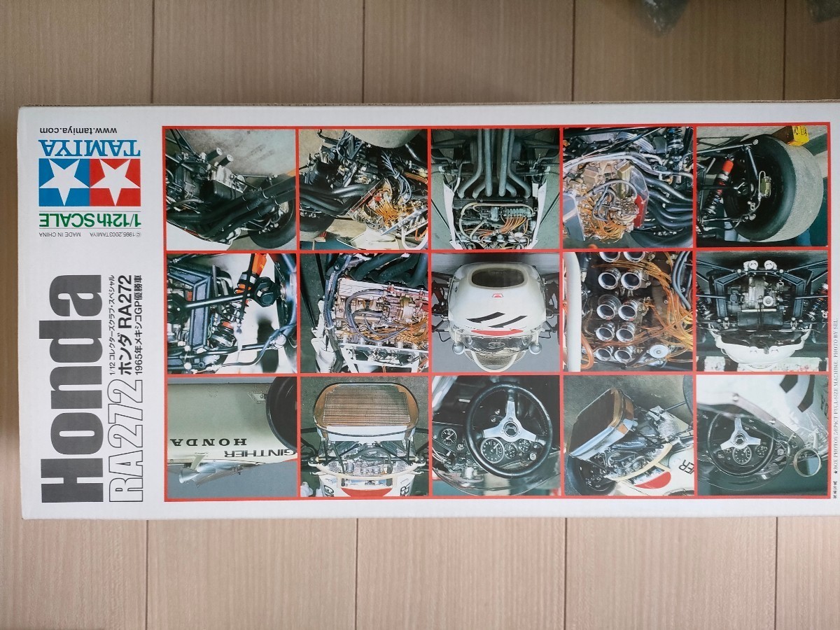 ホンダ　RA272　1/12コレクターズクラブ　スペシャル　１９６５年メキシコGP優勝車 タミヤ 未組立_画像3
