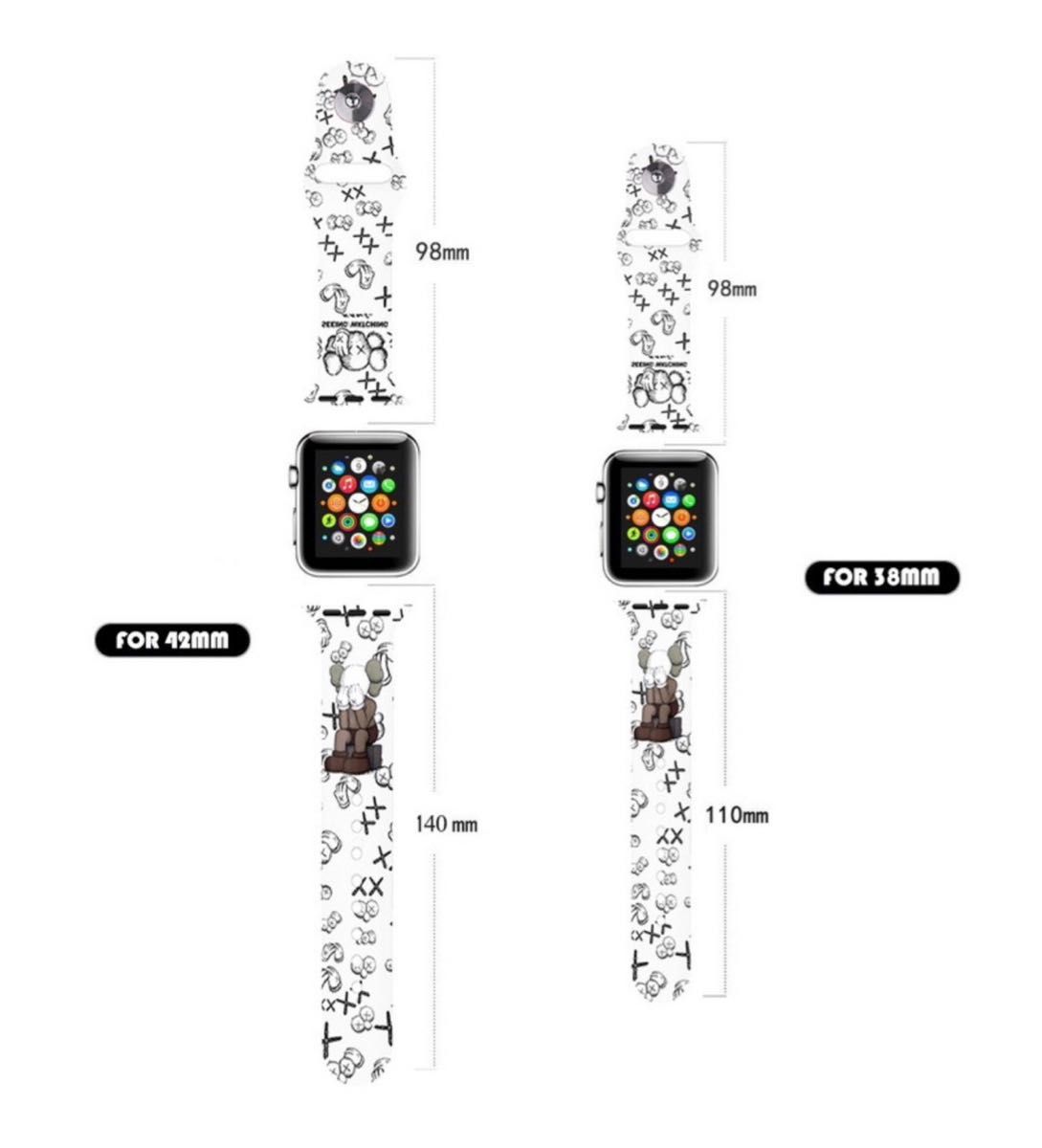 ★セール★ Applewatchベルト 42/44/45/49mm セサミ ホワイト