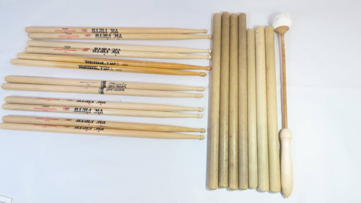 ドラムスティックまとめ VIC FIRTH American sound ASTA PRO-Mark Millenium ii 5A など 中古品の画像1