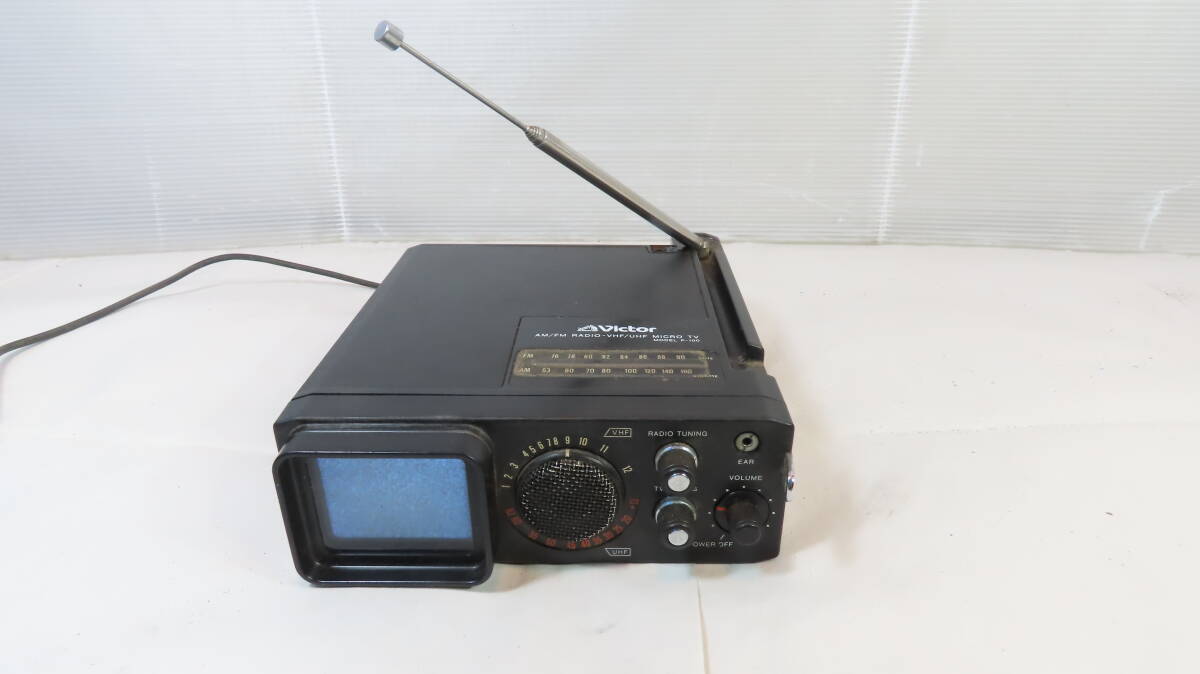ビクター ラジオ テレビジョン受信機 P-100 6v 中古品の画像1
