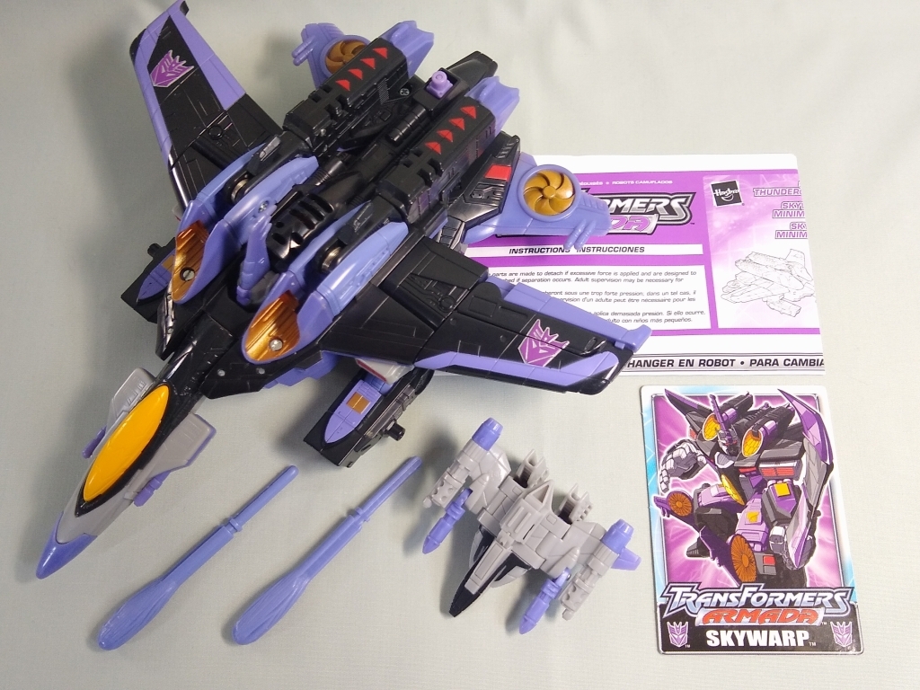 送料込 開封品 欠品無し スカイワープトランスフォーマー アルマダ / TF SKYWARP ARMADA タカラトミー マイクロン伝説