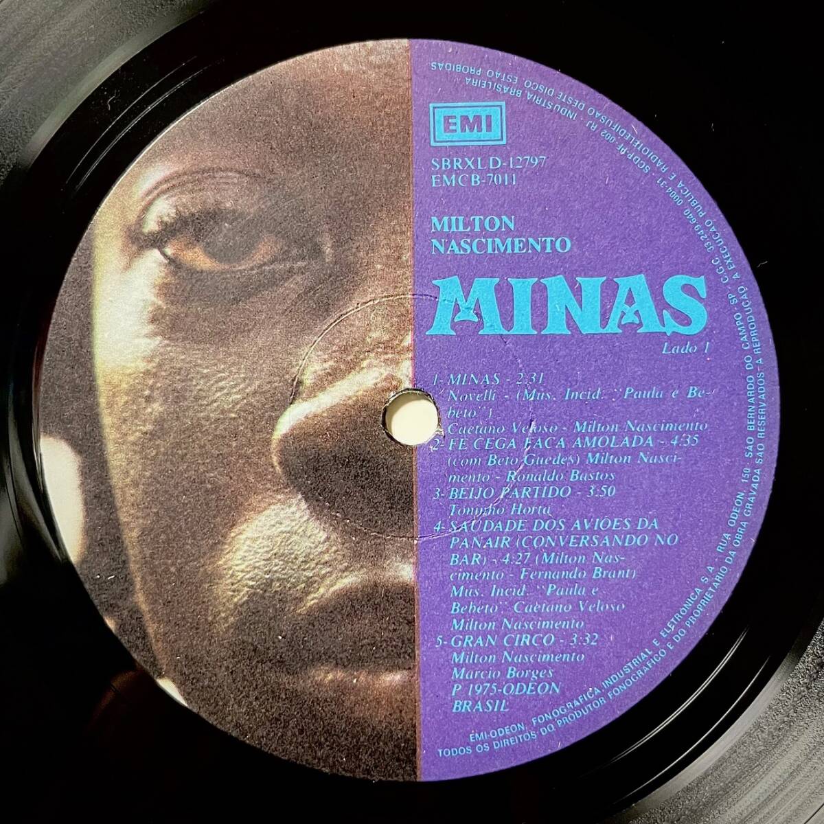 【ブラジル・ミナス名盤】Milton Nascimento / Minas 【1975年オリジナル】_画像7