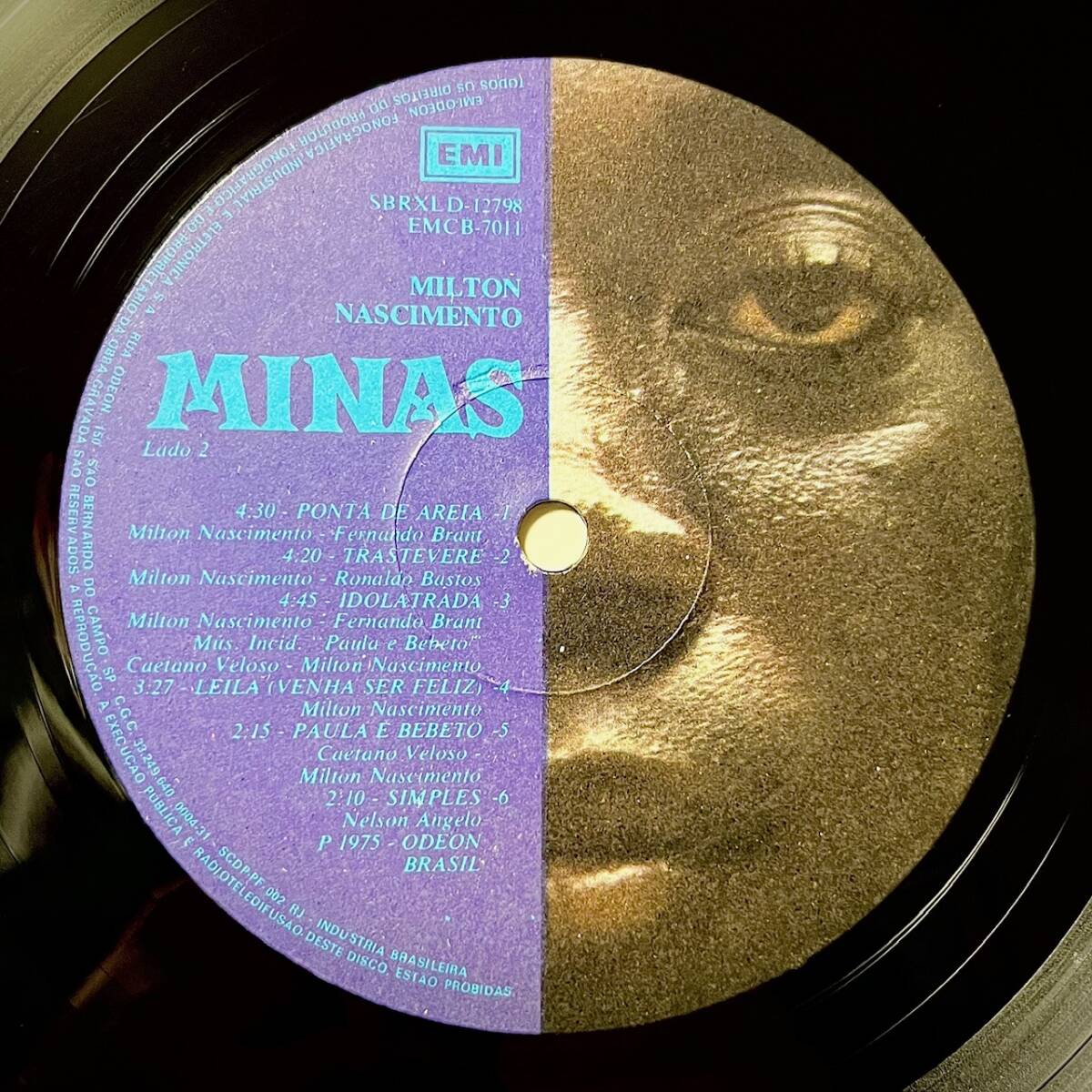【ブラジル・ミナス名盤】Milton Nascimento / Minas 【1975年オリジナル】_画像8