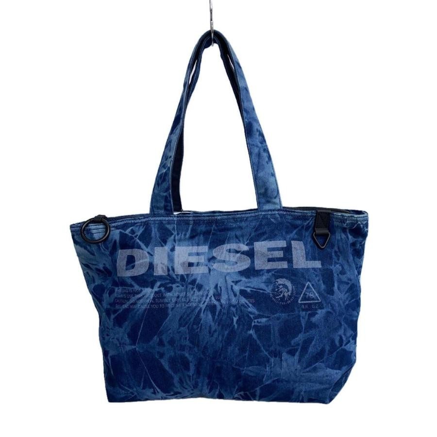 Yahoo!オークション - DIESEL ディーゼル トートバッグ デニム ブルー