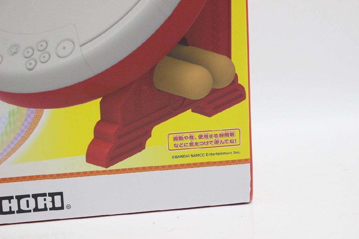 未使用保管品 HORI 太鼓の達人専用コントローラー 太鼓とバチ for Nintendo Switch ② 2-H021X/1/100_画像6