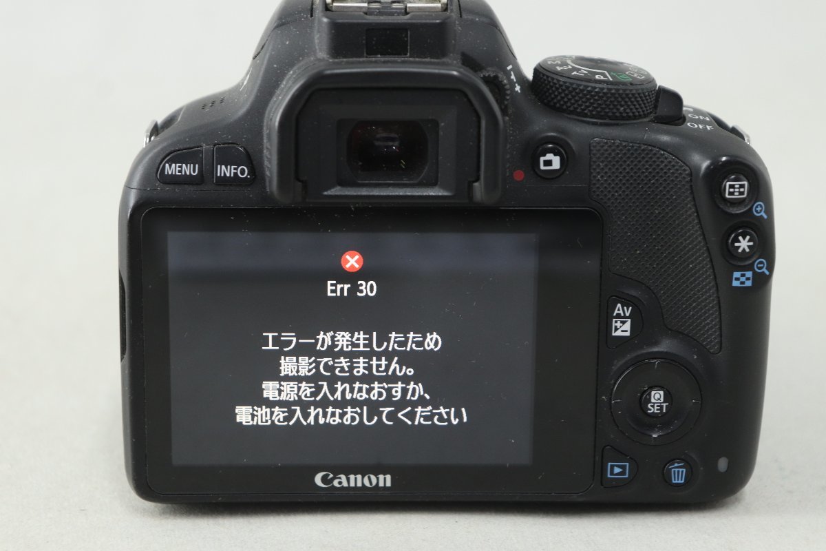 キャノン CANON EOS Kiss X7 エラー表示E20/E30ジャンク 2-C030_画像9