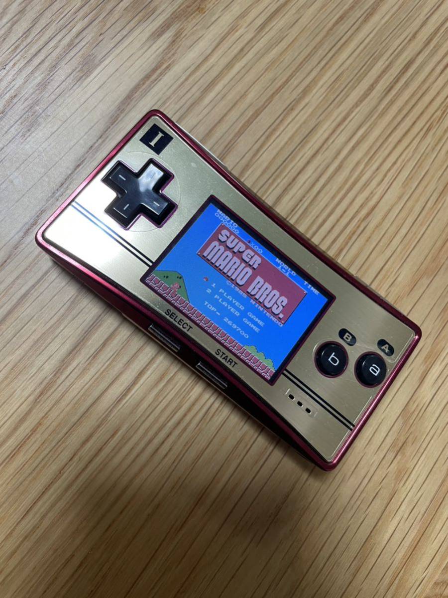  Game Boy Micro Famicom цвет быстрое решение . с дополнением 