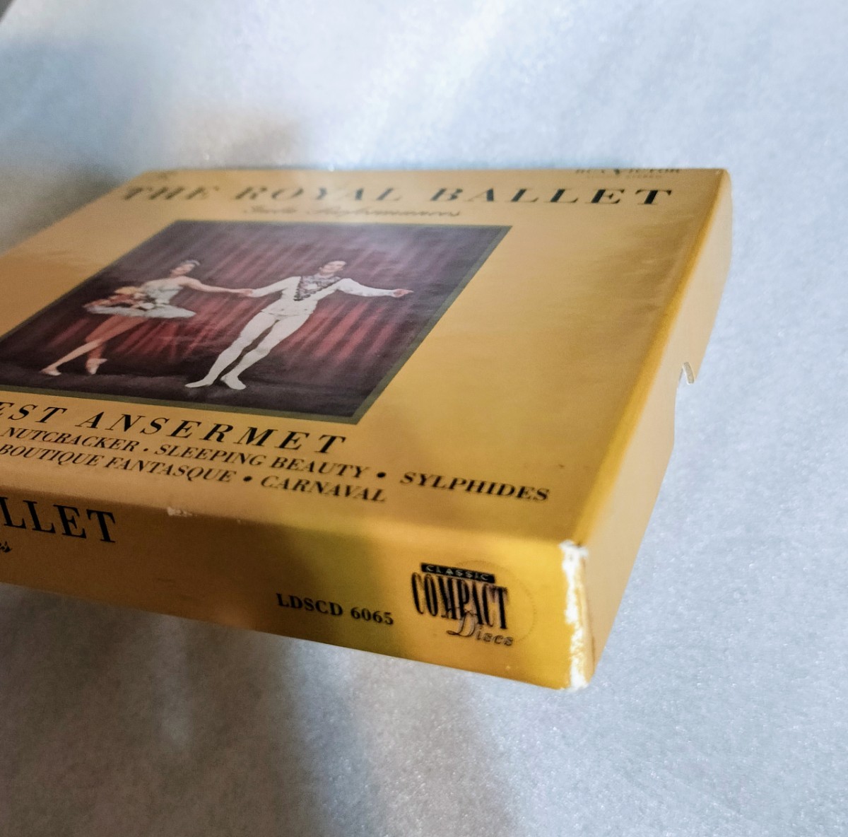ゴールドCD２枚組●アンセルメ／ロイヤル・バレエ・ガラ・パフォーマンス●LDSCD-6065 Anselmet GOLD CDの画像9