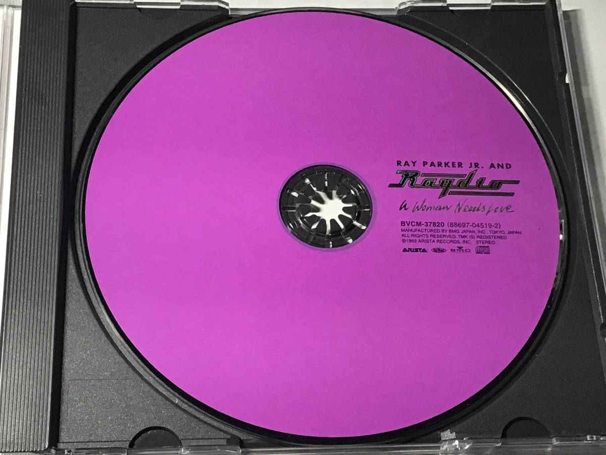 国内盤帯付CD/AOR/レイ・パーカーJr &レイディオ/ウーマン・ニーズ・ラヴ 送料¥180の画像8