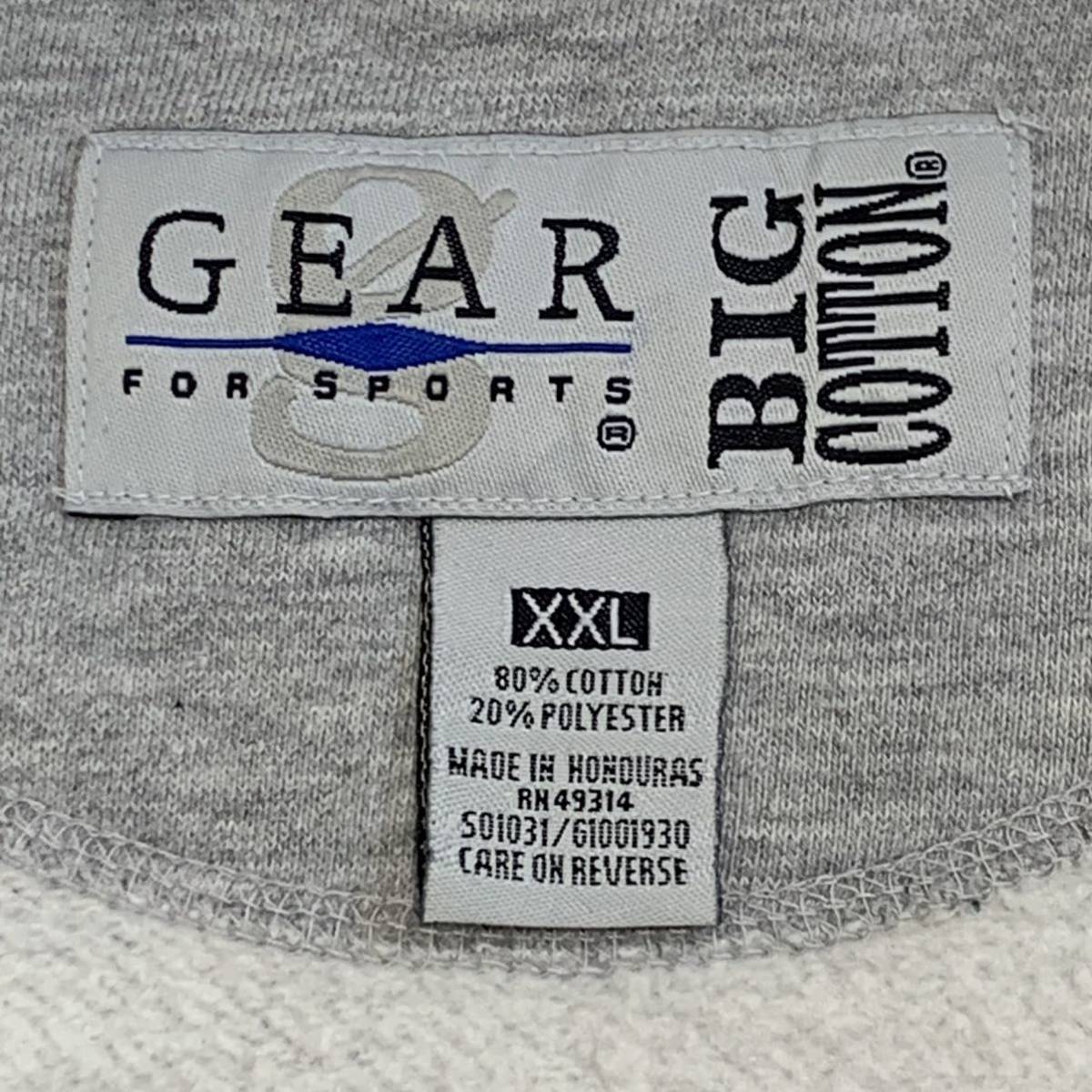 8127 GEAR スウェット ビッグコットン ヘビーオンス 2XL_画像9