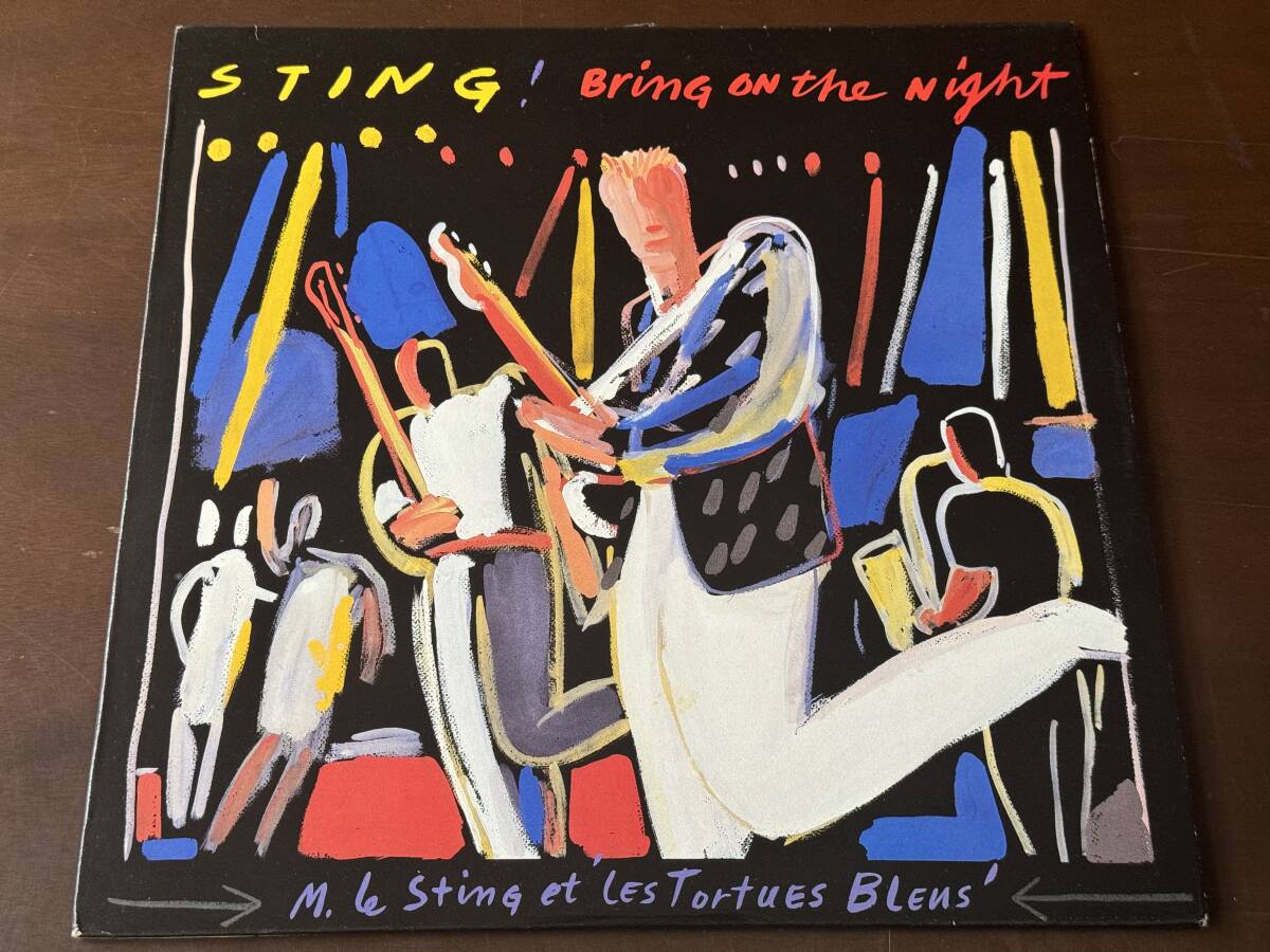 【2枚組LPレコード】bring on the night/sting/ブリング・オン・ザ・ナイト/スティング【UK盤】状態良好_画像1