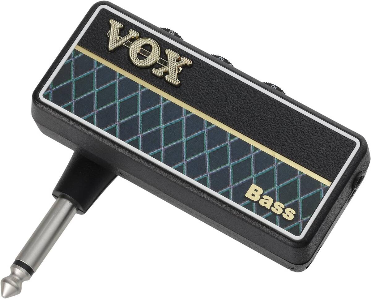 Bass VOX ヘッドホンアンプ ベース amPlug2 Bass 小型 ケーブル不要 ベースに直接プラグ・イン 自宅練習に最適