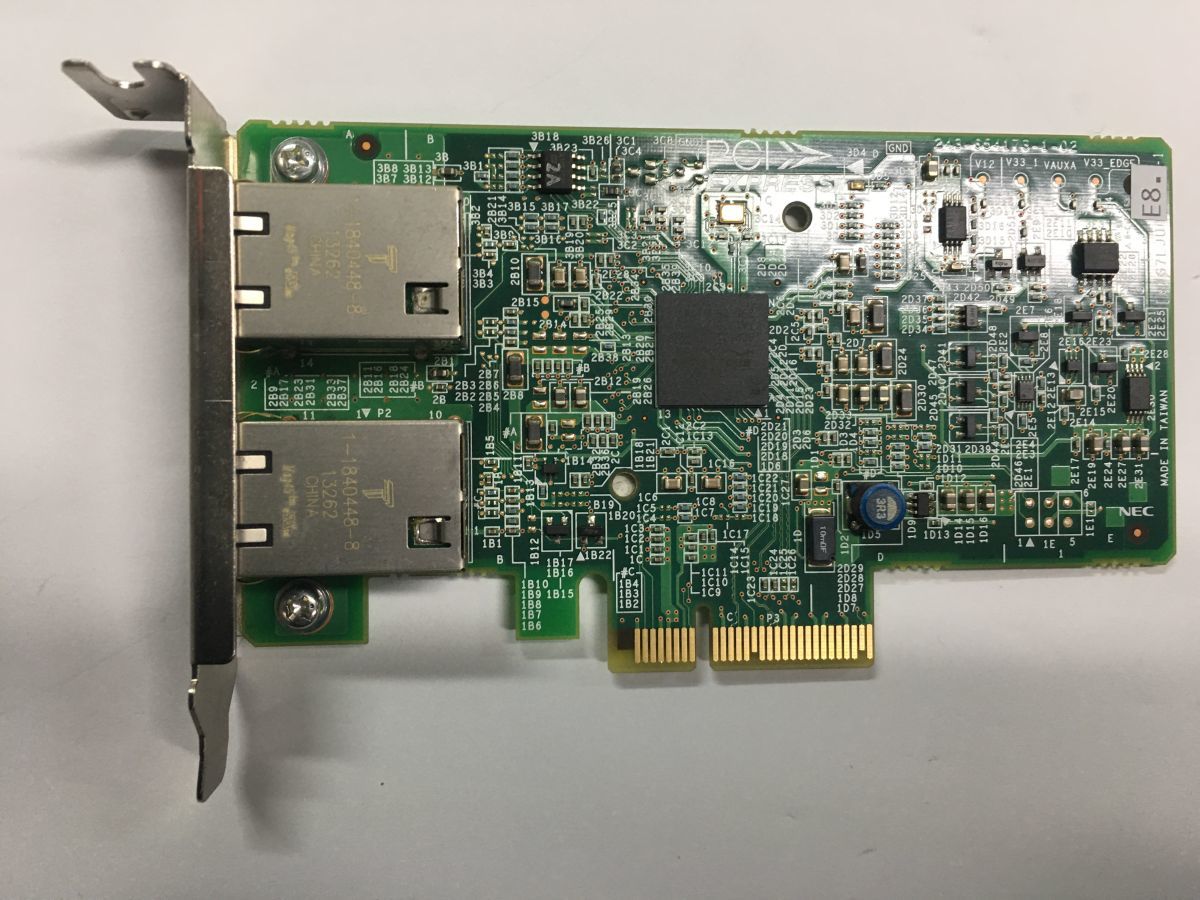[ immediate payment / free shipping ] NEC N8104-132 Dual Port 1000BASE-T Adapter [ used parts / present condition goods ] (SV-N-295)