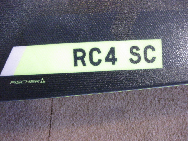 フィッシャー2023-2024 モデル　RC4 WC SC MーTRACK -PLATE165cm +RC4 Z12GW 新品保証書付_画像4