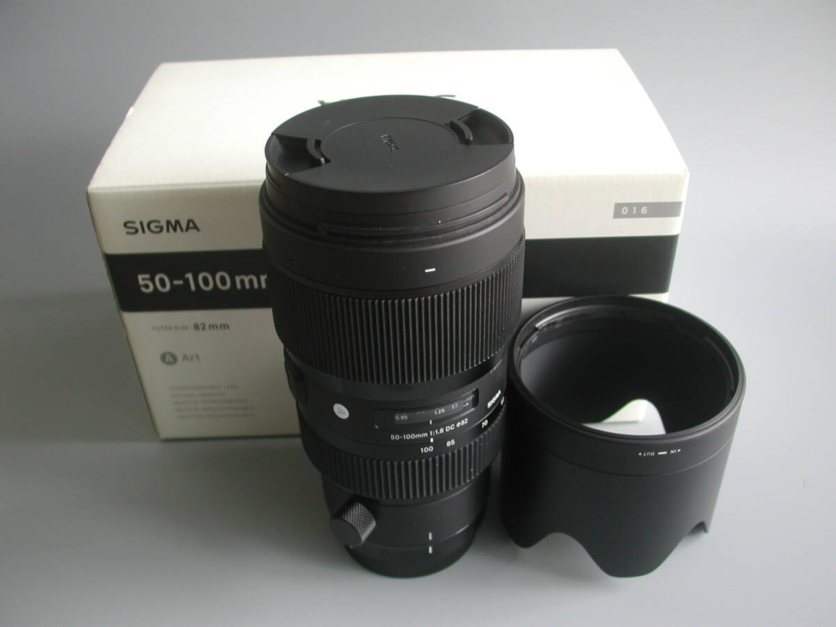 美品　シグマ SIGMA 50-100mm F1.8 Art Canon EFマウント_画像1