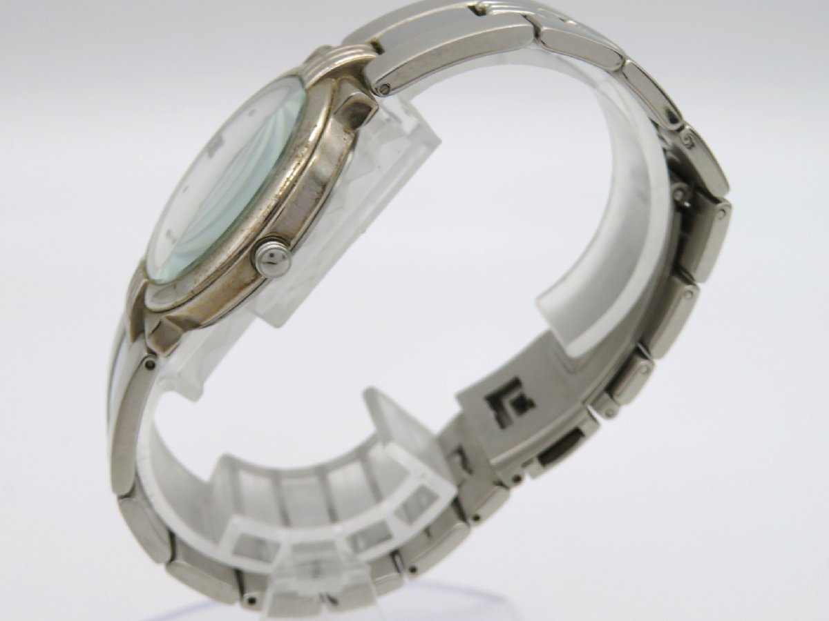 1円◆稼働◆　ヴェルサーチ　V809S　　白　クオーツ　ユニセックス　腕時計　　L927_画像3