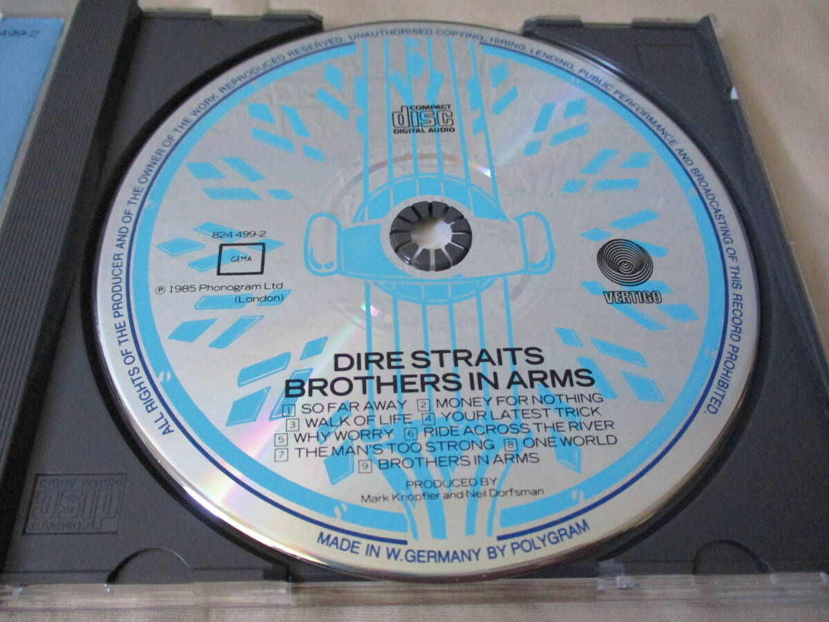 DIRE STRAITS Brothers In Arms ‘86 国内帯付初回盤 32PD-44 British Rock　_画像4