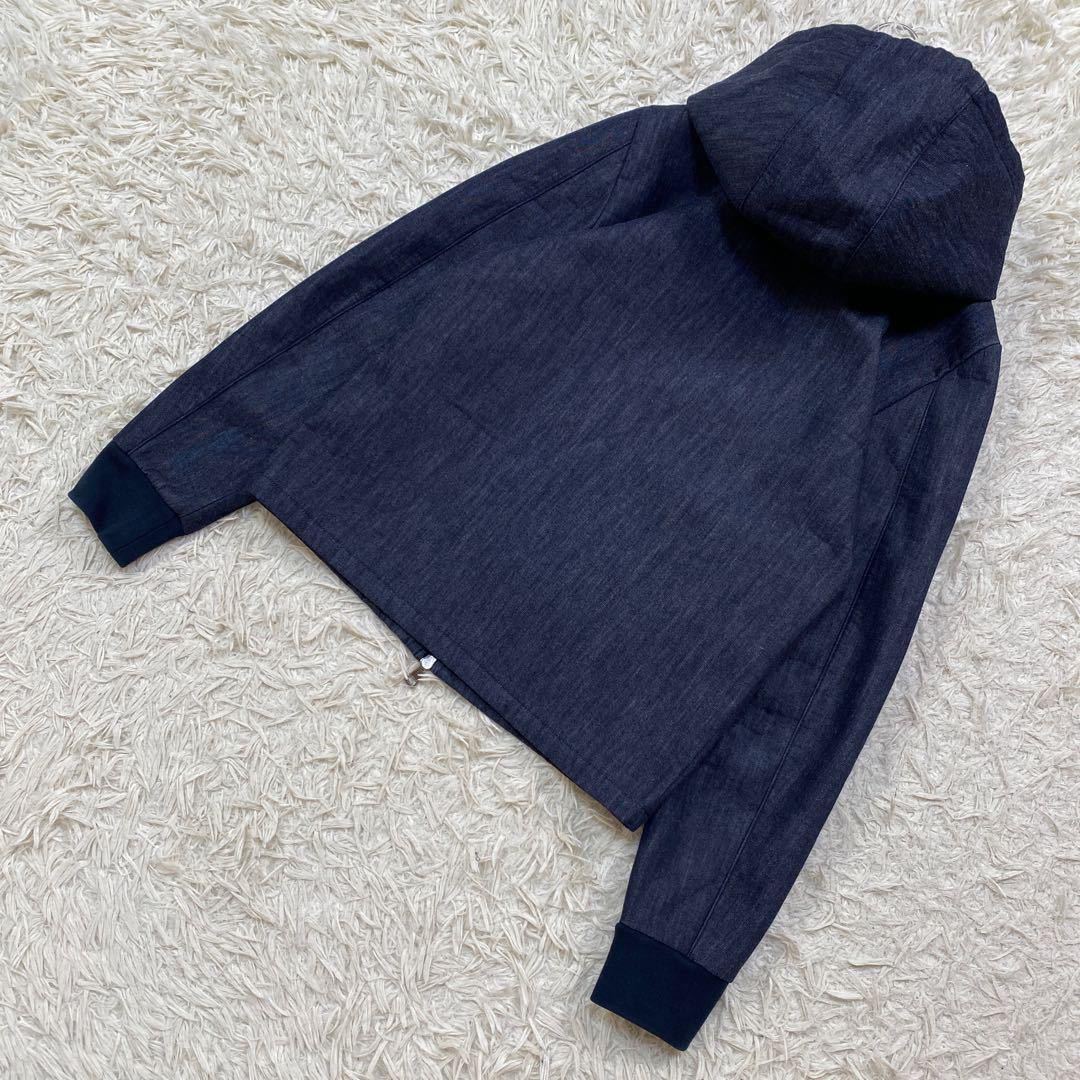 【極美品】MONCLER MAGLIA CARDIGAN モンクレール マグリア カーディガン XS デニム ジャケット フーディー パーカー ユニセックス_画像9