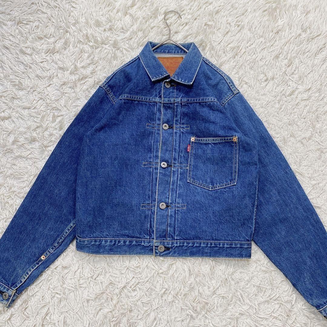 Levi's リーバイス 90s 71506 デニムジャケット ブルー 38 M相当 ファーストモデル 復刻版 BIG-E Gジャン