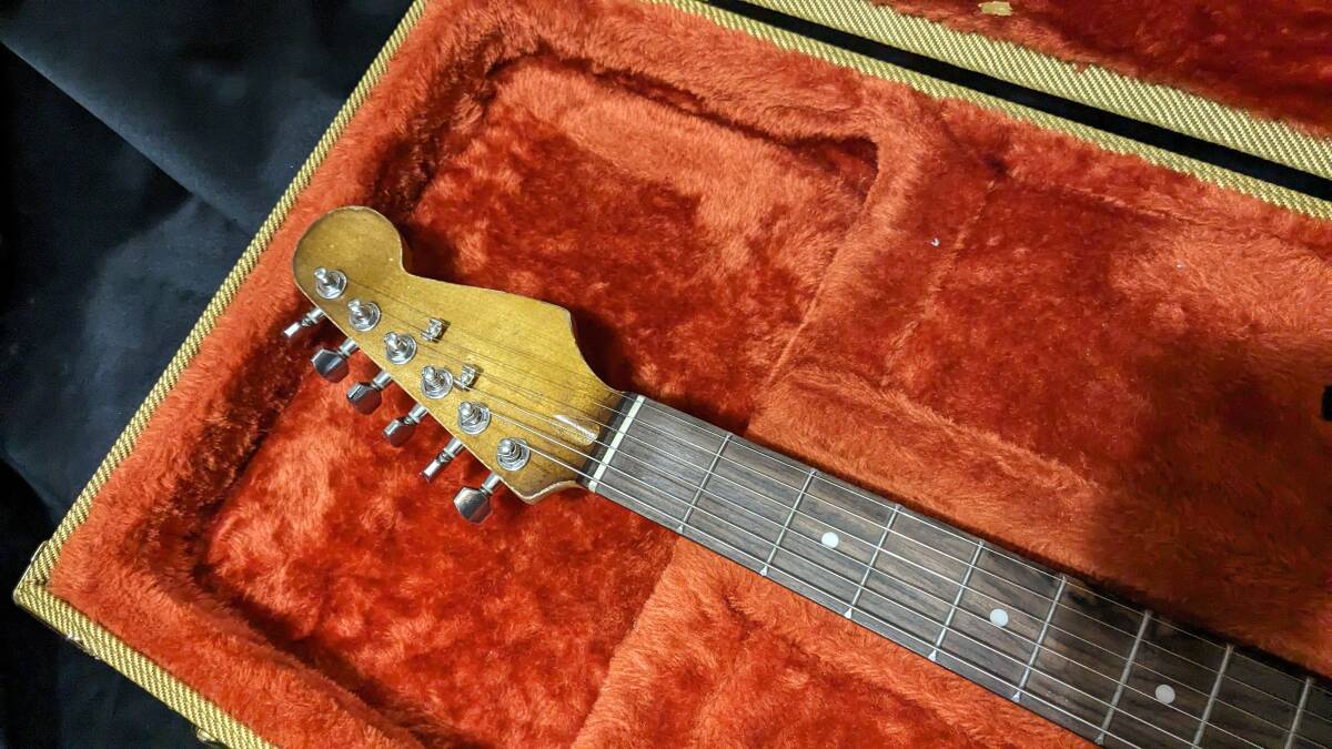 リアトーン搭載Select Capacitor BeldenWier Custom Relic Old 3tone Sunburst Stratocaster リアトーン搭載Select Capacitor BeldenWier Custom Relic Old 3tone Sunburst Stratocaster