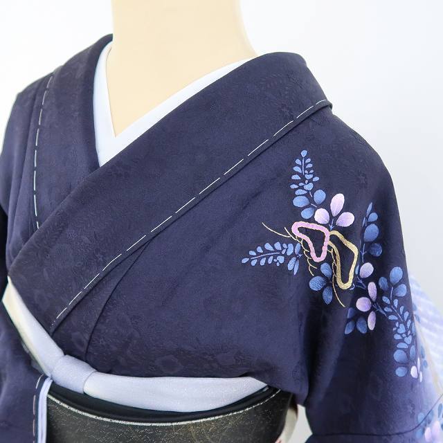 tomihisa 新品 翠山工房 落款 絞り 着物“花の雫に心高めて今を tomihisa 新品 翠山工房 落款 絞り 着物“花の雫に心高めて今を