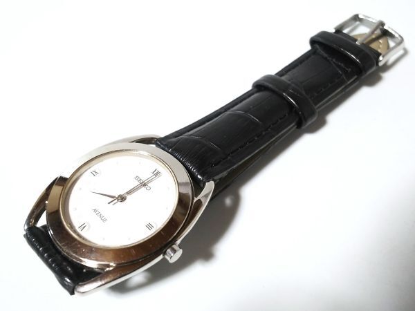 【Sx2】SEIKO/セイコー◇Avenue/アベニュー/7N01-6680/SAKC0432◇1993年製♂クオーツ/新品ベルト/レア_画像8