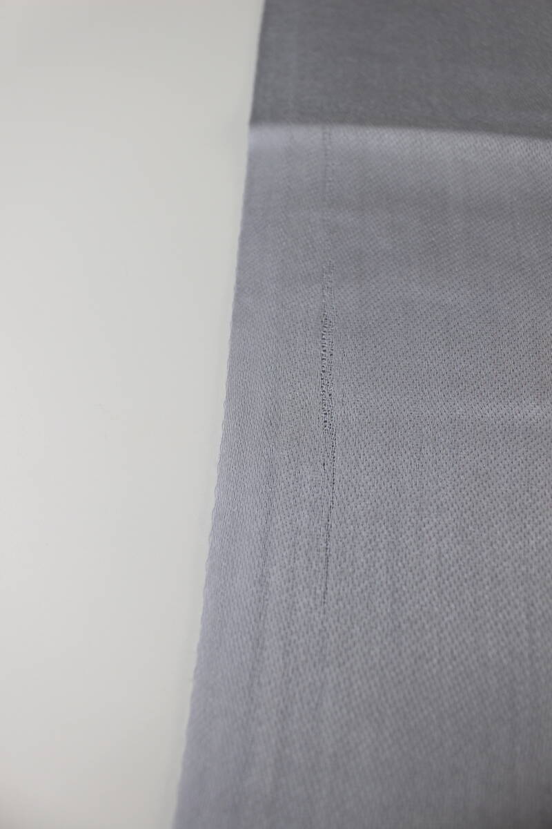 新品 アウトレット【Pashmina パシュミナ】無地 Plain 大判 ストール S.GRAY 銀灰 シルバーグレー系 Cashmere カシミア100%_画像7