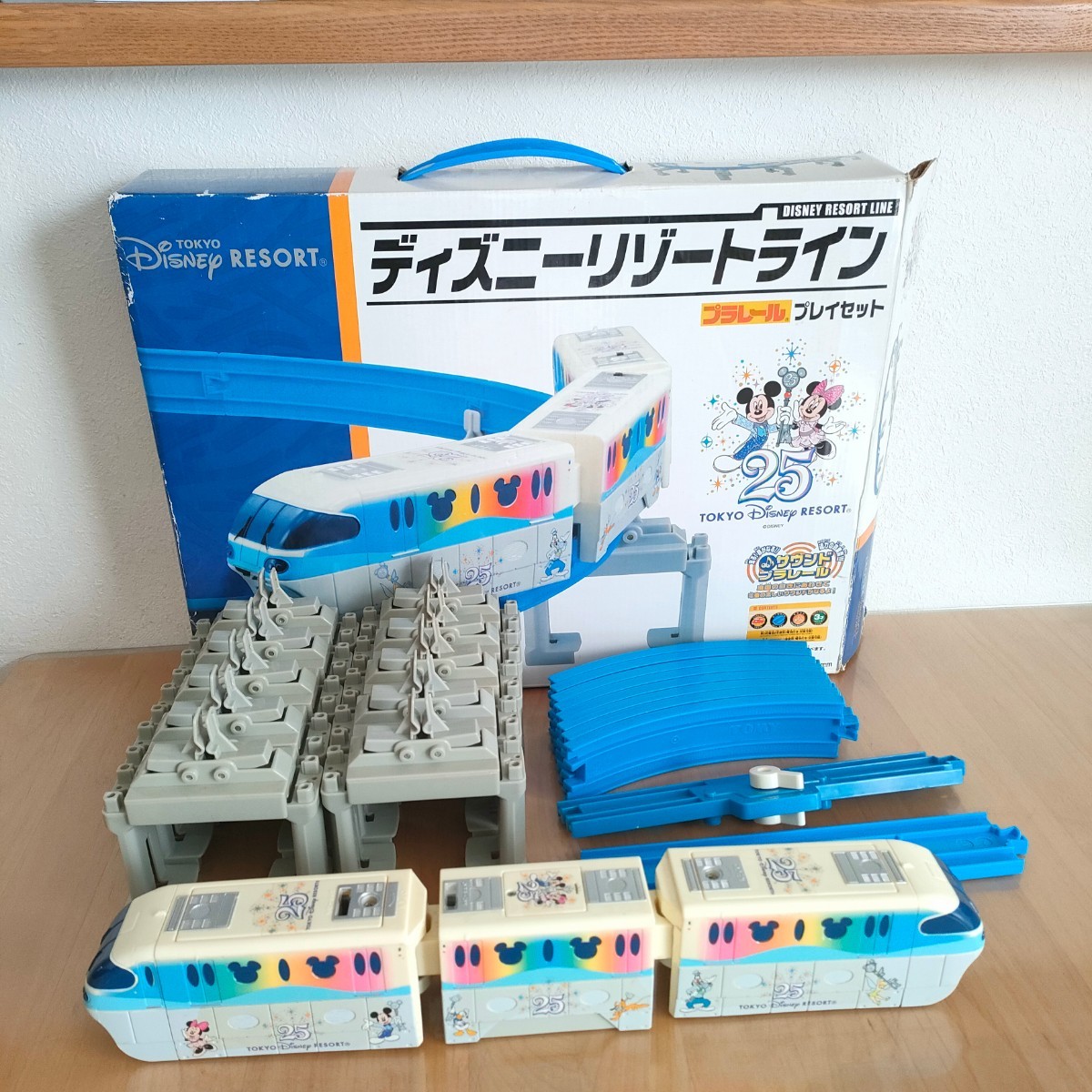 ディズニーリゾートライン プラレール プレイセット 25周年 記念 ディズニーリゾートライン プラレール プレイセット 25周年 記念