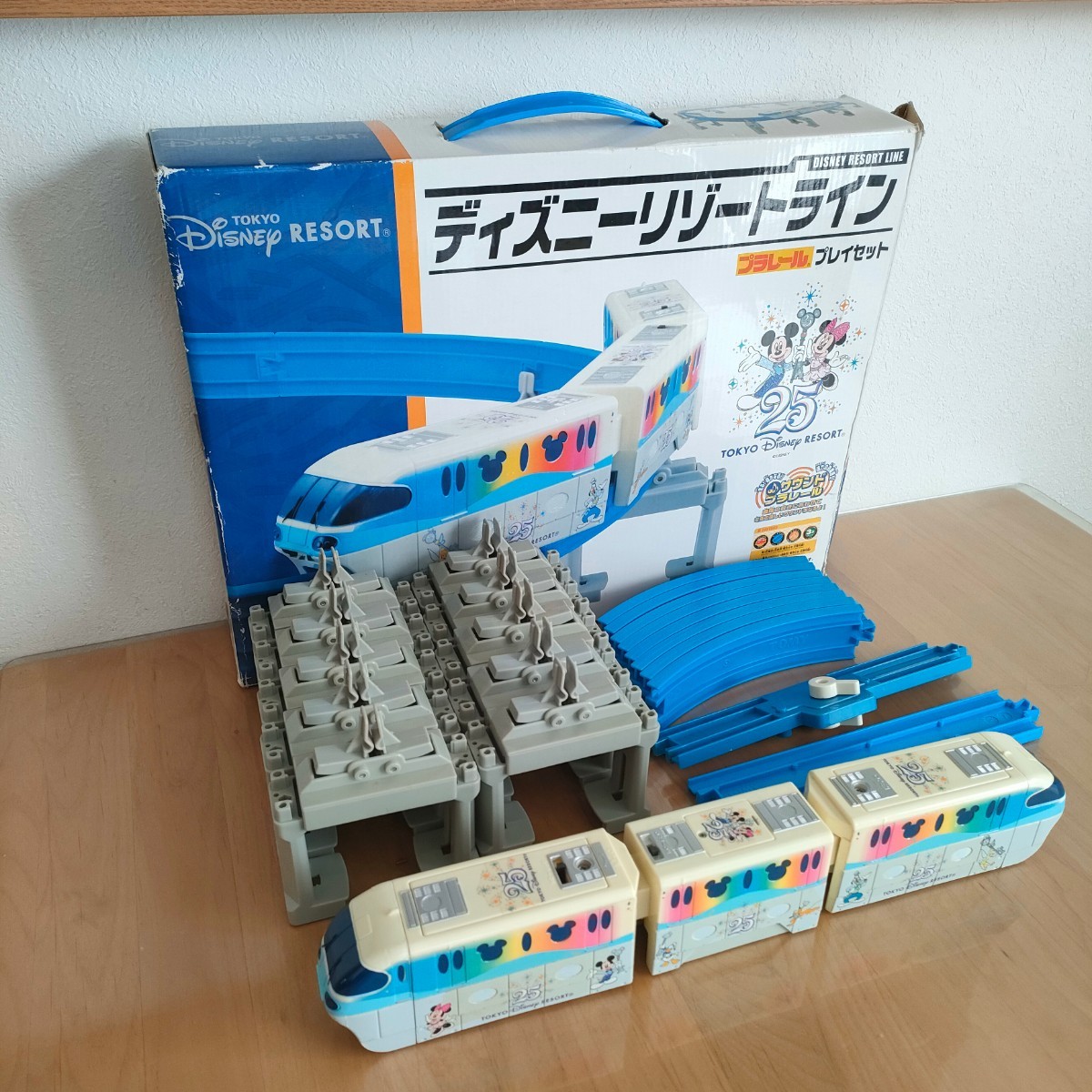 ディズニーリゾートライン プラレール プレイセット 25周年 記念 ディズニーリゾートライン プラレール プレイセット 25周年 記念
