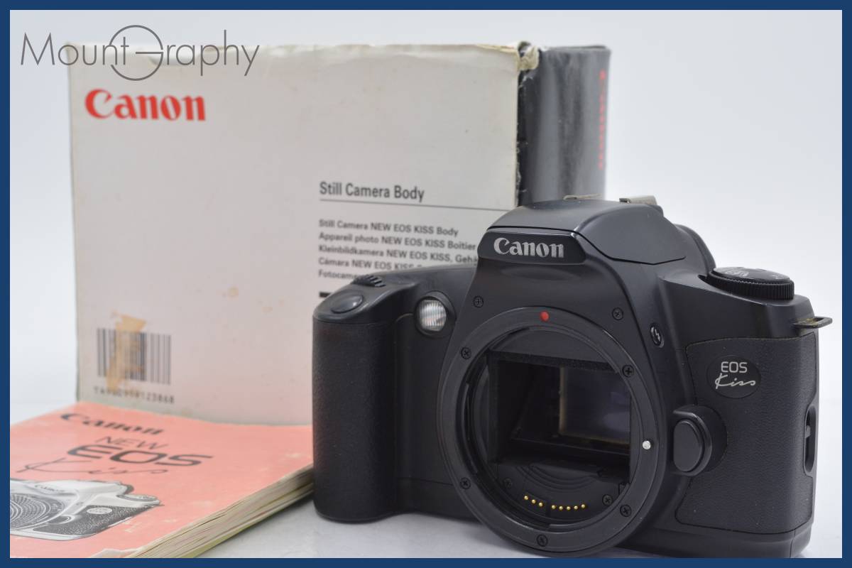 * finest quality beautiful goods * Canon Canon EOS Kiss original box, use with instruction attached #tk2107