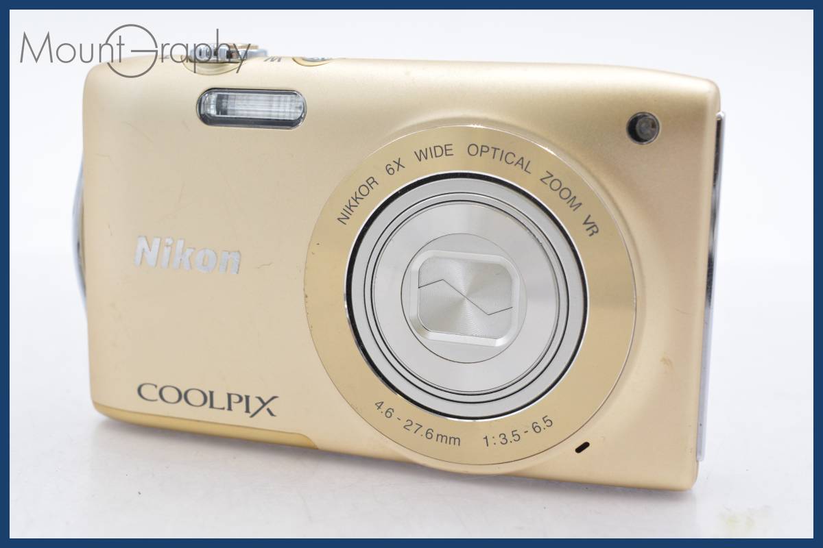 ★良品★ ニコン Nikon COOLPIX S3300 6x #tk2149_画像1
