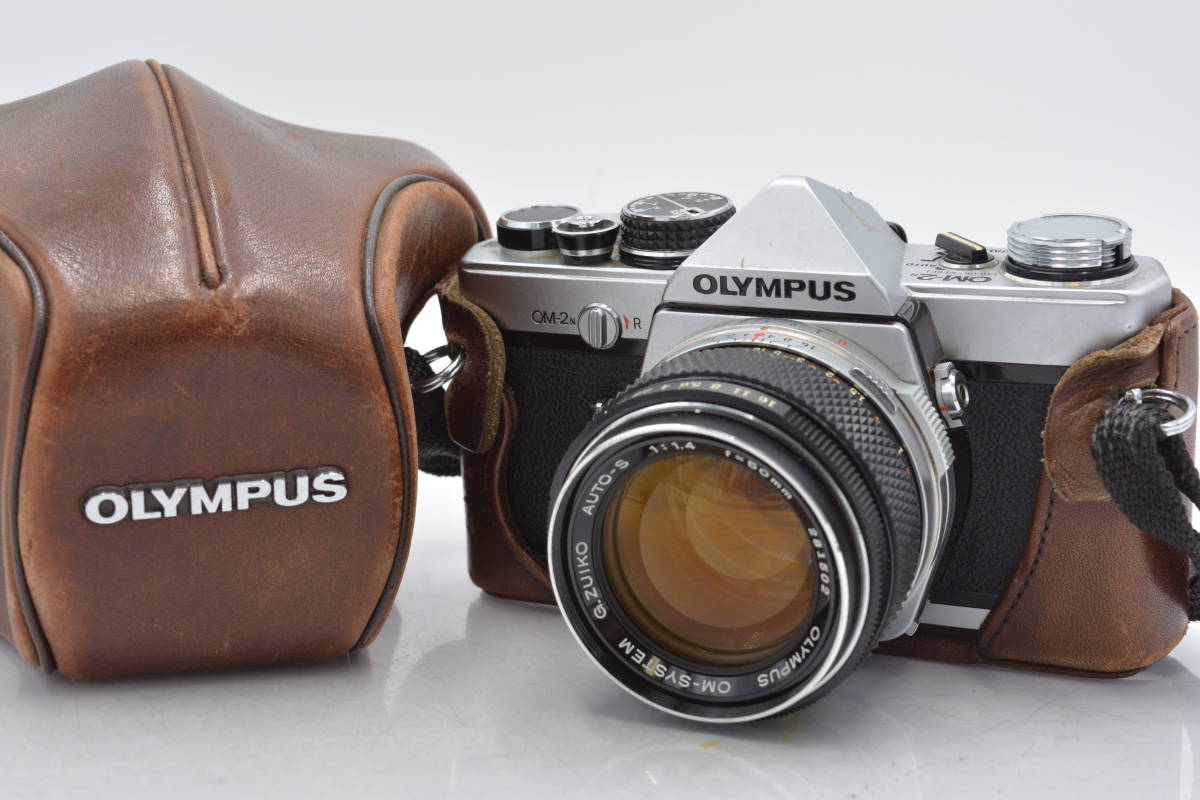 ★良品★ OLYMPUS オリンパス OM-2N ボディ + G.ZUIKO AUTO-S 50mm F1.4 #r12_04の画像1