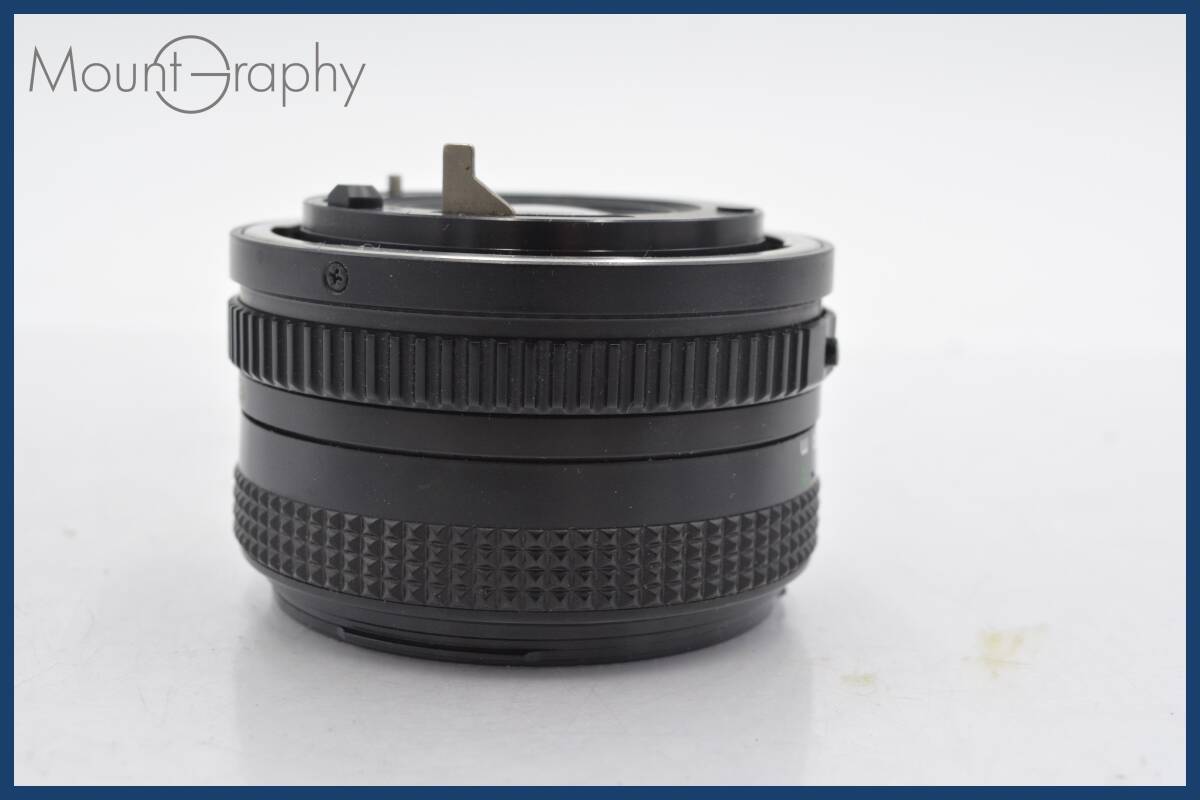 ★極上美品★ キヤノン Canon NEW FD 50mm F2 ★完動品★同梱可 #tk2201_画像3