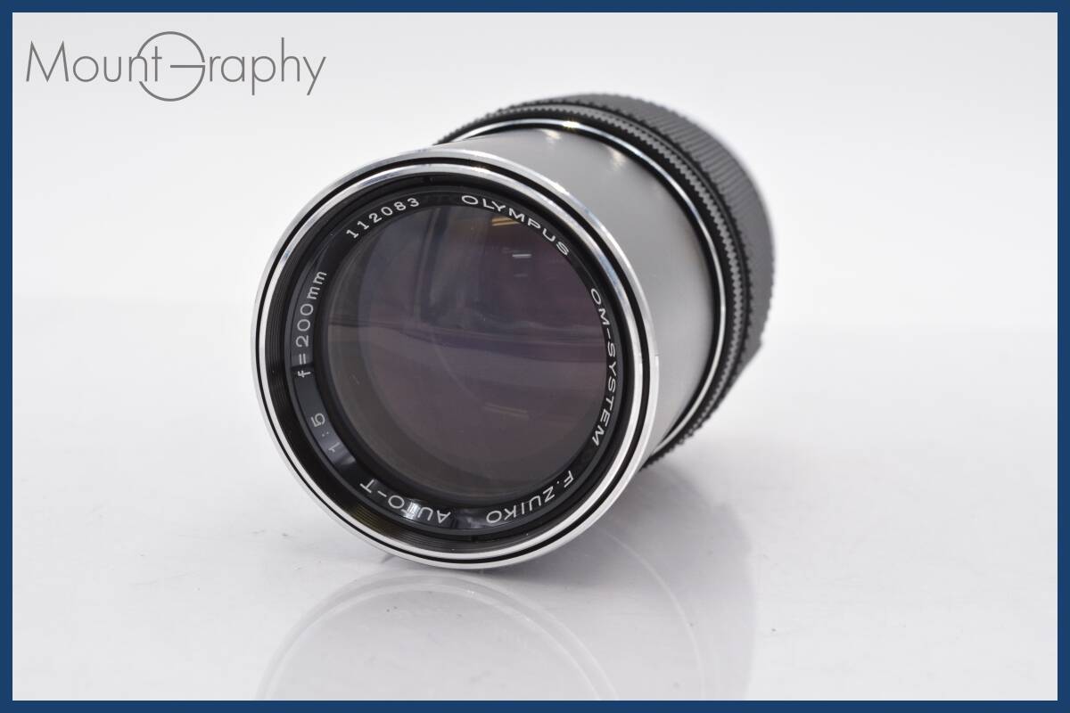 ★極上美品★ オリンパス OLYMPUS F.ZUIKO AUTO-T 200mm F5 ★完動品★同梱可 #tk2238_画像1