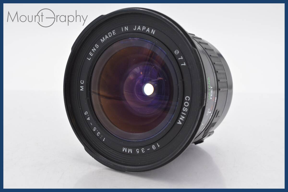 ★良品★ コシナ COSINA 19-35mm F3.5-4.5 MC キヤノンEFマウント(AF) ★完動品★同梱可 #tk2261_画像1