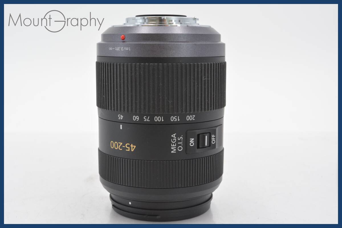 ★極上美品★ パナソニック Panasonic LUMIX G VARIO 45-200mm F4-5.6 前後キャップ付 ★完動品★同梱可 #tk2367_画像2