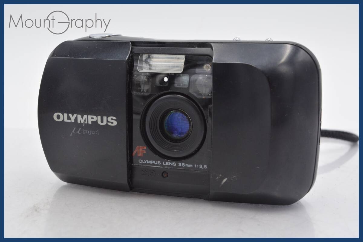 ★特別特価★ オリンパス Olympus μ mju 35mm F3.5 ストラップ付属 同梱可 #tk2476の画像1