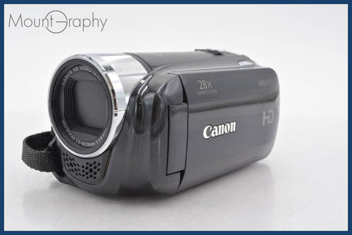 ★実用美品★ キヤノン Canon iVIS HF R21 28x ストラップ付属 同梱可 #tk2501の画像1