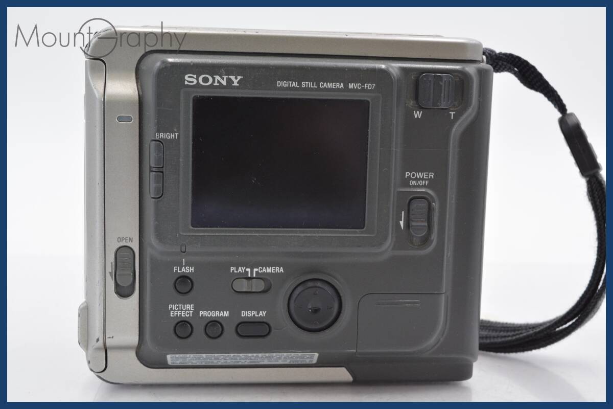 ★良品★ ソニー SONY Digital Mavica MVC-FD7 10x ストラップ、レンズキャップ付属 ★完動品★ 同梱可 #tk2509_画像4